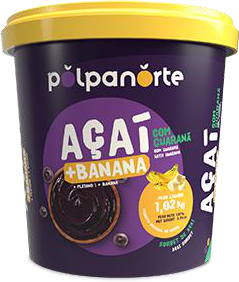 Açaí con guaraná Sabor plátano 1,02 kg