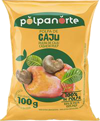 Pulpa de cajú Pulpa congelada 100 g