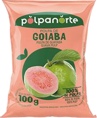 Pulpa de guayaba 100% fruta 10 × 100 g