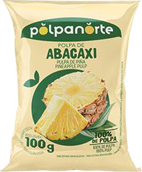 Pulpa de piña 100% fruta 10 × 100 g